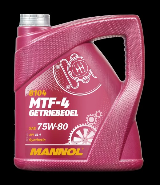 Масло трансм. GL-4 MANNOL MTF-4 Getriebeoel 75W80 4л. синт.