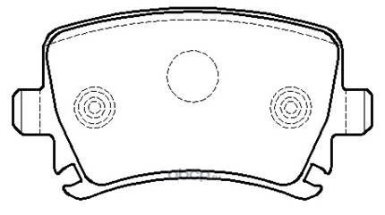 Колодки тормозные дисковые