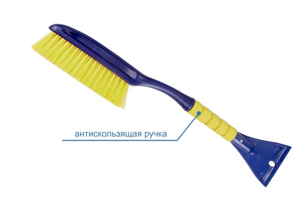 Щетка для снега со скребком GOODYEAR WB-02 58см
