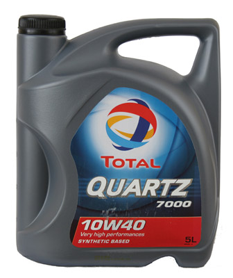 Масло моторное TOTAL Quartz 7000  10W40 4л. п/синт.