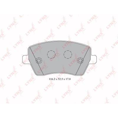 Колодки тормозные Renault Duster, Nissan Almera 2014, Lada Largus NEW, VESTA передние