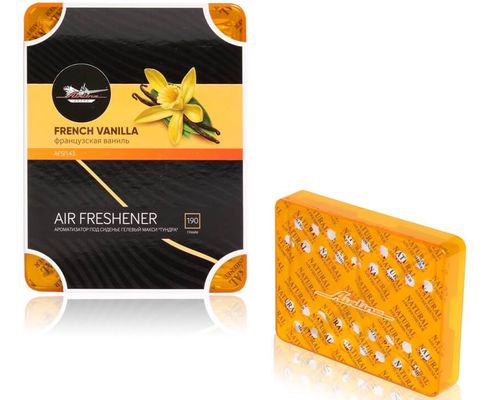 Освежитель (ароматизатор) под сиденье гелевый Тундра Французская ваниль макси