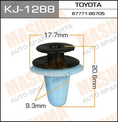 Пистон (клипса крепежная пласт.) KJ-1288/KJ-486/KJ-017