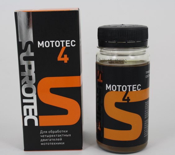 Присадка Супротек  МОТОТЕК 4  100мл. для четырехтактных двигателей мопедов, квадроциклов и другой мототехники