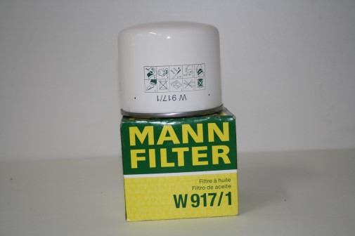 Фильтр масляный Mann W917/1