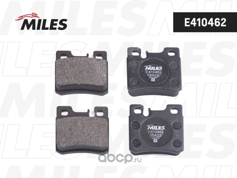 Колодки задние  (без датчика) (Смесь Low-Metallic) MERCEDES W210/W202/W124/W201/R129/R170/A