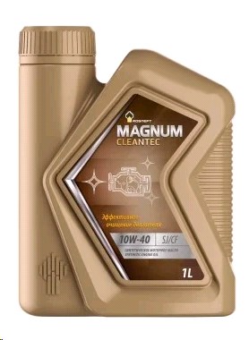 Масло моторное Роснефть Magnum Cleantec 10W-40 API SJ/CF синт. 1л.