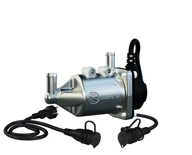 Подогреватель предпусковой  Северс-М1 1,0 кВт с бамперным разъемом без монтажного комплекта ( котел )