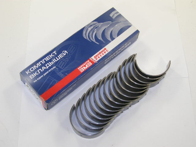 Вкладыши шатунные Г-53  ЗМЗ  0,00