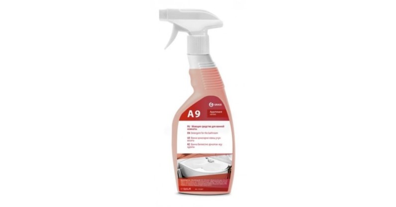 Средство моющее для ванной комнаты  APARTMENT SERIES А9  600 мл (триггер)