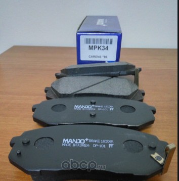 Колодки дисковые передние!\ KIA Carens 2.0CVVTi/CRDi 06)