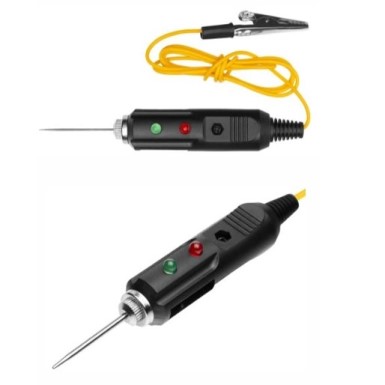 Тестер автомобильный 12-24В с индикатором и звуковым сигналом (тонкая игла), провод 85 см (10702070/100624/3203661/01)