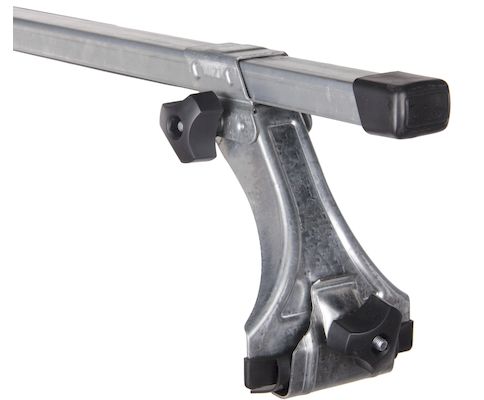 Багажник для ВАЗ 2121 Нива, ГАЗ 2401-3110 Волга оцинк. крепление на водосток длина дуги 140см.