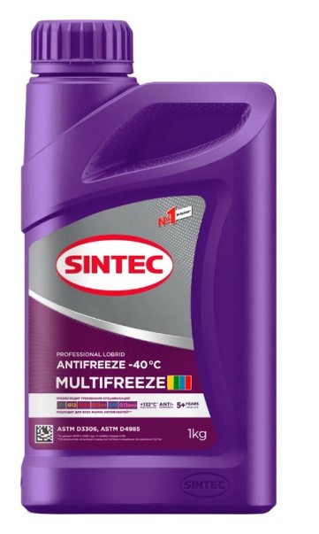 Антифриз Sintec MULTIFREEZE-40  1кг.универсальный