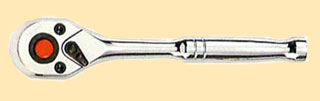 Ключ Вороток с трещеткой 1/4  FORCE 24 зубца 130мм