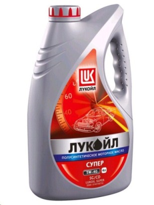 Масло моторное Лукойл СУПЕР  5W40 4л. п/синт.