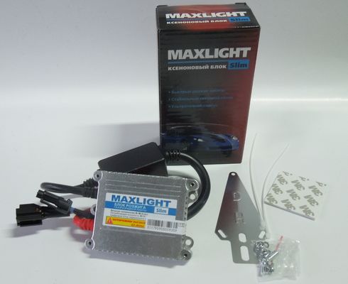 КСЕНОН Блок розжига MaxLight Slim без провода питания