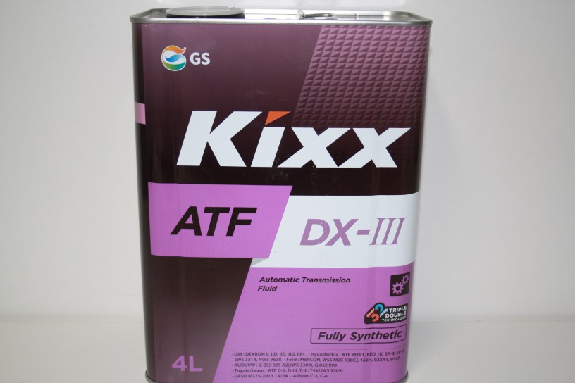 Масло трансмиссионное Kixx ATF Dexron III   4л.