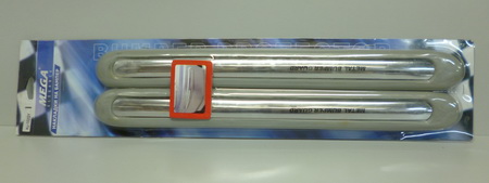 Накладки  бампера из 4 шт. серые / HJ-102/