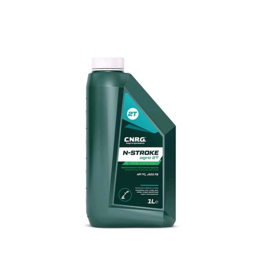 Масло моторное C.N.R.G. N-Stroke Agro 2T API TC, JASO FB минеральное для 2-х такт. двиг. садовой техники (1л)