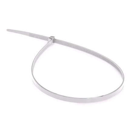 Хомут нейлон (стяжка) 300х4,8мм белый  25шт