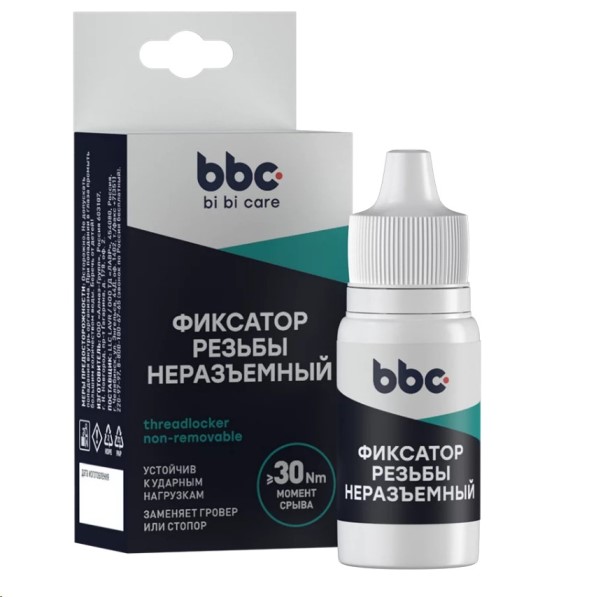 Фиксатор резьбы  BiBiCare  неразъемный 6мл.