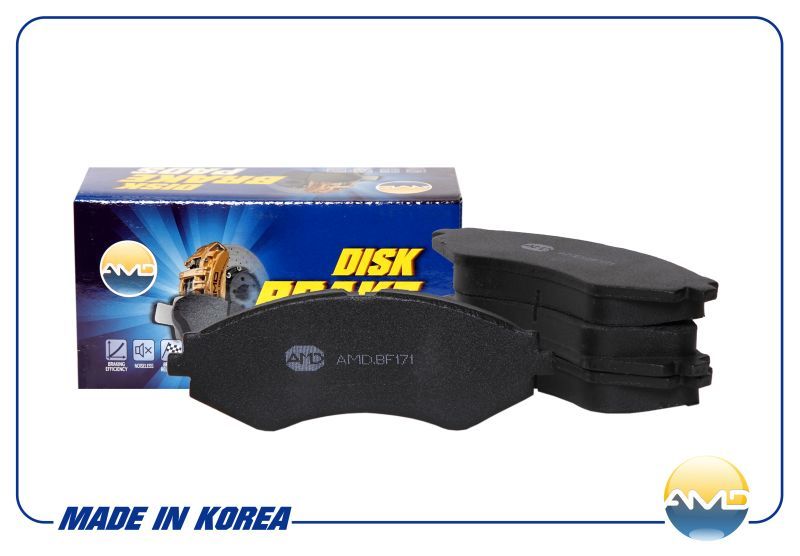 Колодки тормозные передние Daewoo Nexia 04-) 14  DOHC, NUBIRA, LEGANZA, AVEO