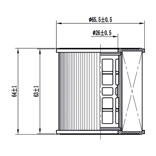 Фильтр масляный Hyundai Creta 20--, Elantra, Sonata 20--, Tucson 2.0 20--, Kia K5 20--, Sportage V 21 2.0