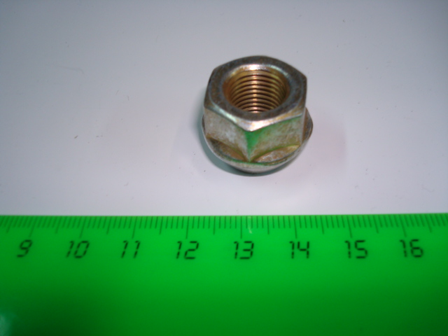 Гайка колеса M12*1,25*17 S=19мм. 2123 с юбкой