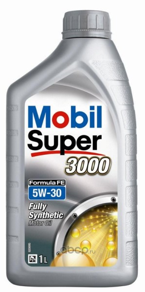 Масло моторное MOBIL Super 3000 X1 FE 5W30 1л. синтетика
