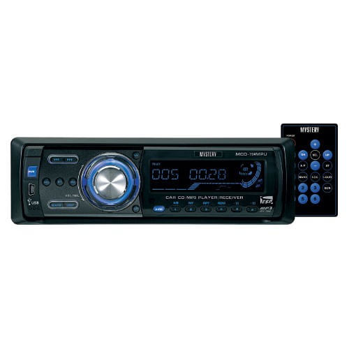 Автомагнитола MP3 MYSTERY MCD-794 MPU, FM/УКВ, USB, SD/MMC -слот,пульт