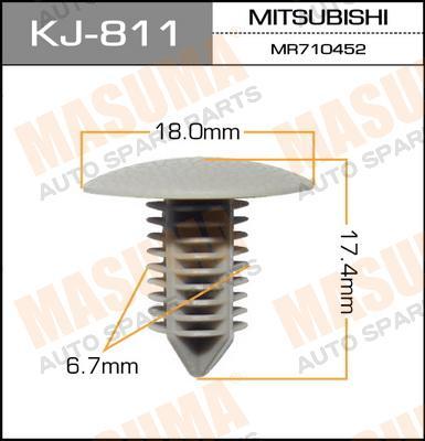Пистон (клипса крепежная пласт.) KJ-811