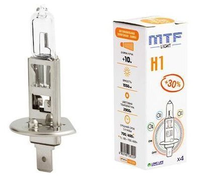 Лампа MTF H1-12-55 +30% Standard Long Life x4