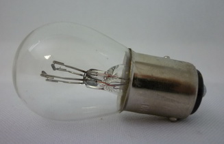Лампа МАЯК 24V P21/5W 2-х контакт.