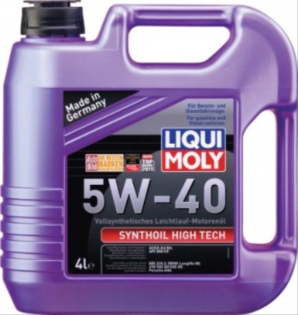 Масло моторное LIQUI MOLY Synthoil High Tech 5W40 4л. синтетика /SM/CF/