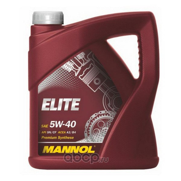 Масло моторное MANNOL ELITE 7903 5W40 4л. синт.
