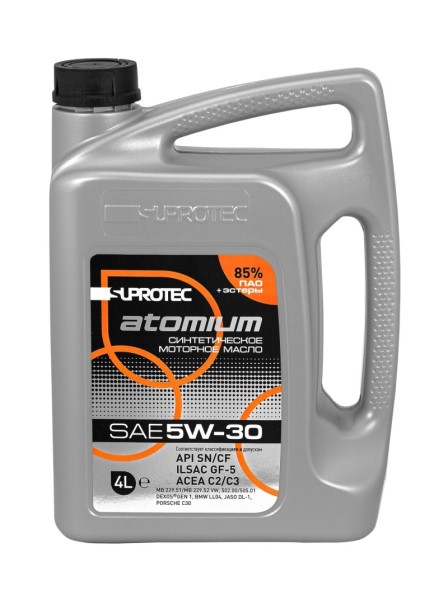 Масло моторное SUPROTEC ATOMIUM 5W-30 4л. синт.