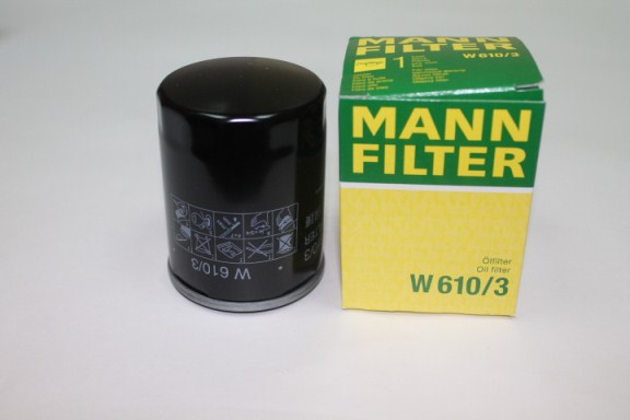Фильтр масляный Mann W610/3 SPECTRA