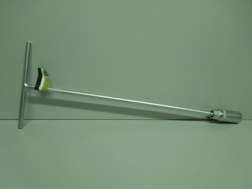 Ключ свечной 21мм шарнирный 6гр.,L=500мм с резиновой вставкой