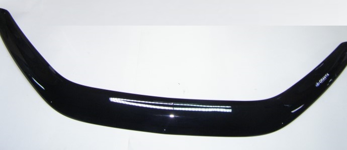 Дефлектор капота (мухобойка) для ВАЗ 2190 Lada GRANTA FL с 2018г.в. еврокрепеж