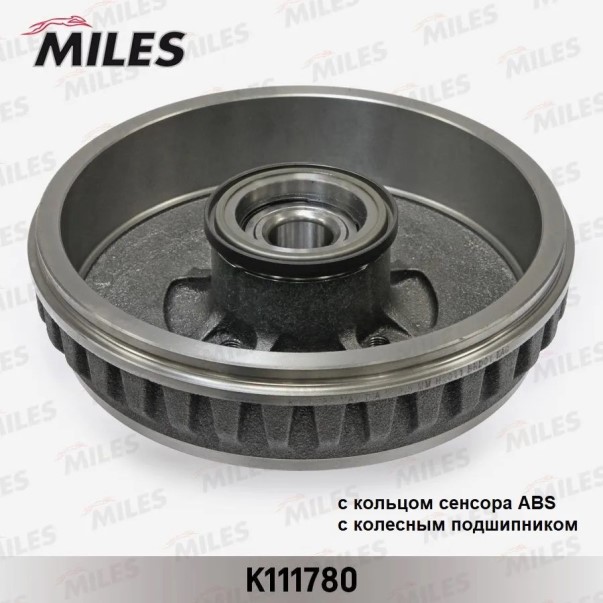 Барабан тормозной с подшипником и кольцом ABS LADA LARGUS/RENAULT DUSTER/LOGAN K111780