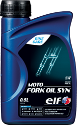 Гидравлич. жидкость  ELF  MOTO FORK OIL SYN 5W  0.5л