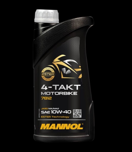 Масло моторное MANNOL 4 такт. 7812 Motorbike 1л. синт.