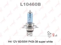 Лампа LYNX H4 12V 60/55W L10460B SUPER WHITE