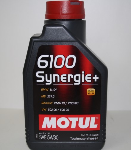 Масло моторное MOTUL 6100 SYN-NERGY 5W30 1л. п/синт.