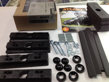 Комплект адаптеров Atlant 8750 (для автомобилей с Т-профилем)