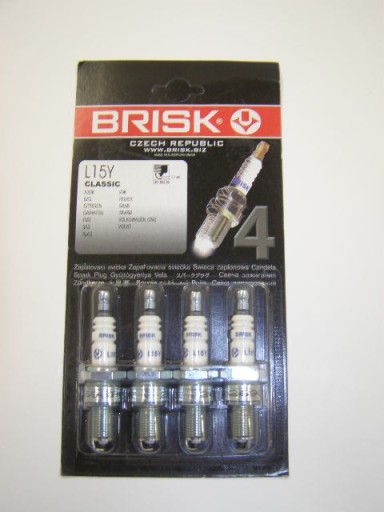 Свечи BRISK  Super  L 15  Y  для ВАЗ 2101 (1312)
