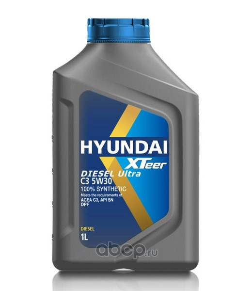Масло моторное Hyundai XTeer Diesel Ultra 5W30 C3 (1л.) синт. (диз.)
