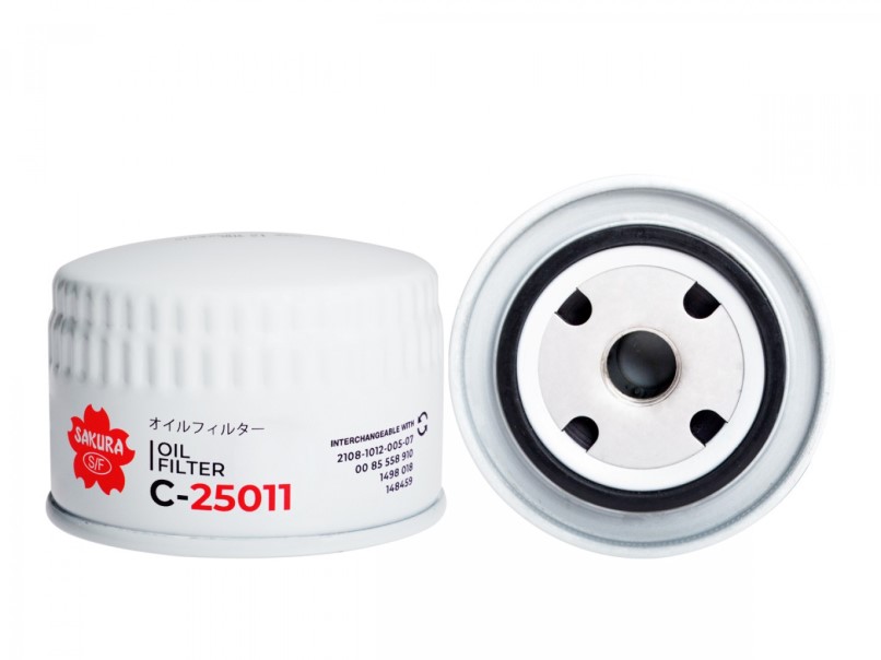 Фильтр масляный 2108-2115, 2110, 2170, 1118 SAKURA