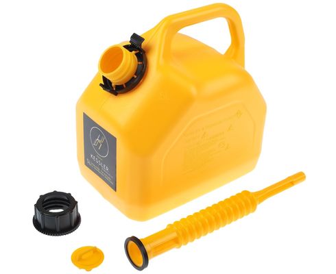 Канистра пластик  5л с лейкой Kessler, желтая